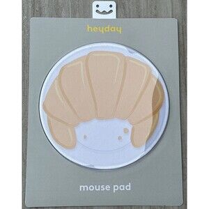Heyday Mousepad Croissant 8” Style Brand New Gaming Mouse Pad Office Work Pad
